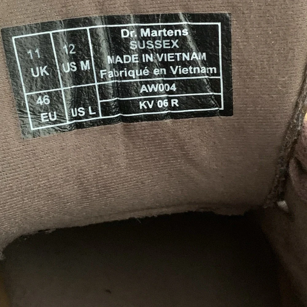 Dr Martens Industrial Sussex Chukka Boots